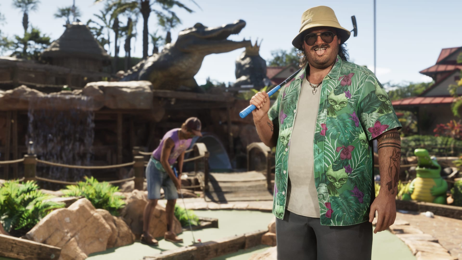 Official GTA VI screenshot of Cal Hampton